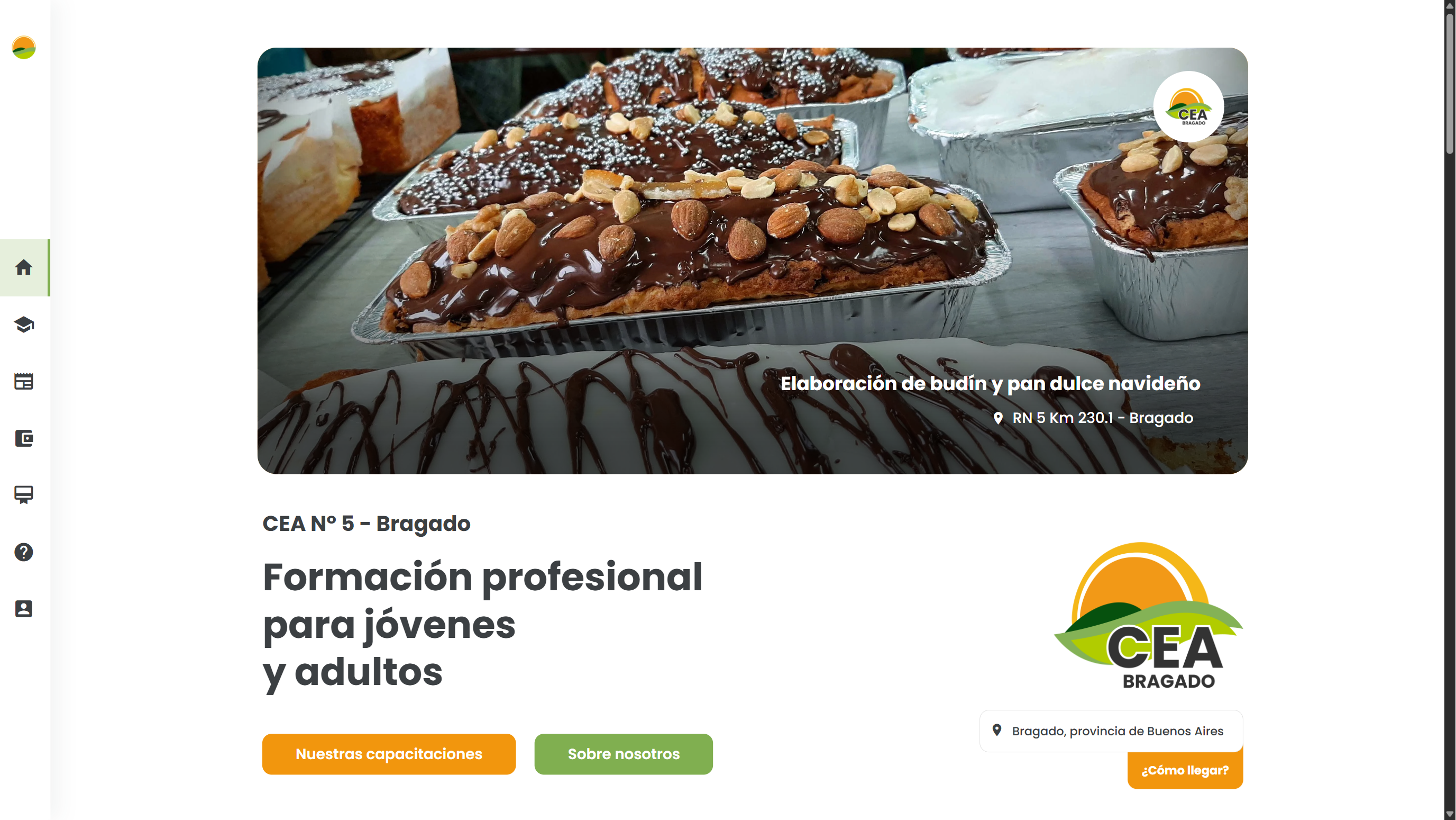 Captura de ceabragado.com
