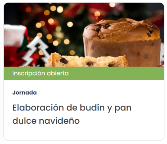 Inscripción disponible