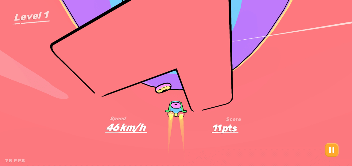 Donut Tunnel screenshot 2